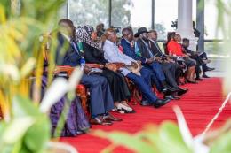 President Ruto unveils Raila Odinga as Kenya's candidate for AUC seat.